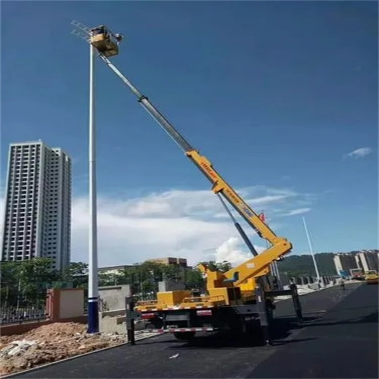 徐州泉山维修路灯的曲臂升降车出租